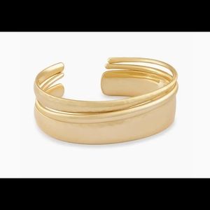 Kendra Scott gold bangle trio